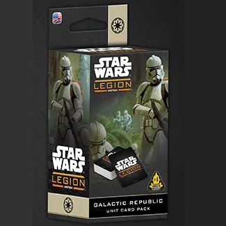 Star Wars Legion - Galactic Republic Unit Card Pack Star Wars Legion - Galactic Republic Unit Card Pack