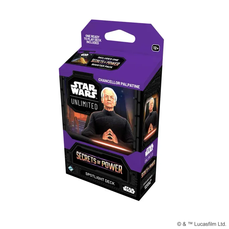 Star Wars: Unlimited - Secrets of Power Spotlight Deck Chancellor Palatine
