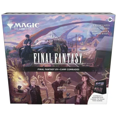 Magic: The Gathering: Final Fantasy Scene Box - Camp Comrades.