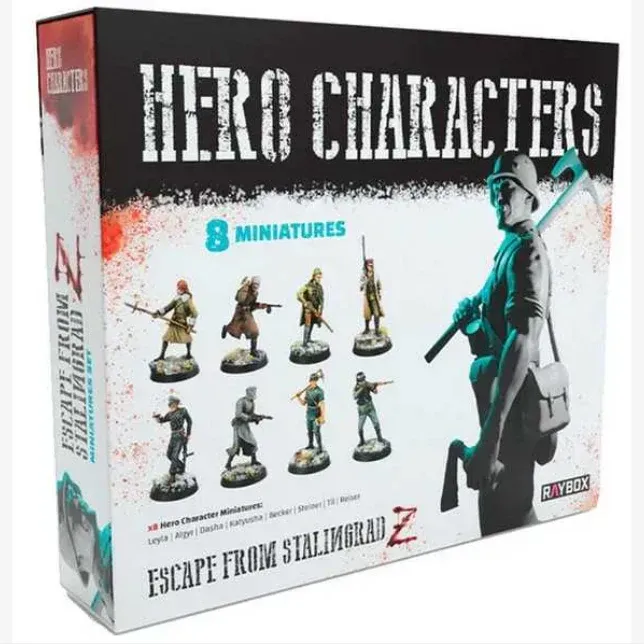 Hero Characters Miniatures Set Escape from Stalingrad Z