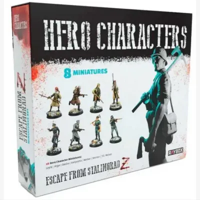 Hero Characters Miniatures Set Escape from Stalingrad Z