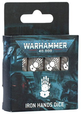 Warhammer 40000: Iron Hands Dice