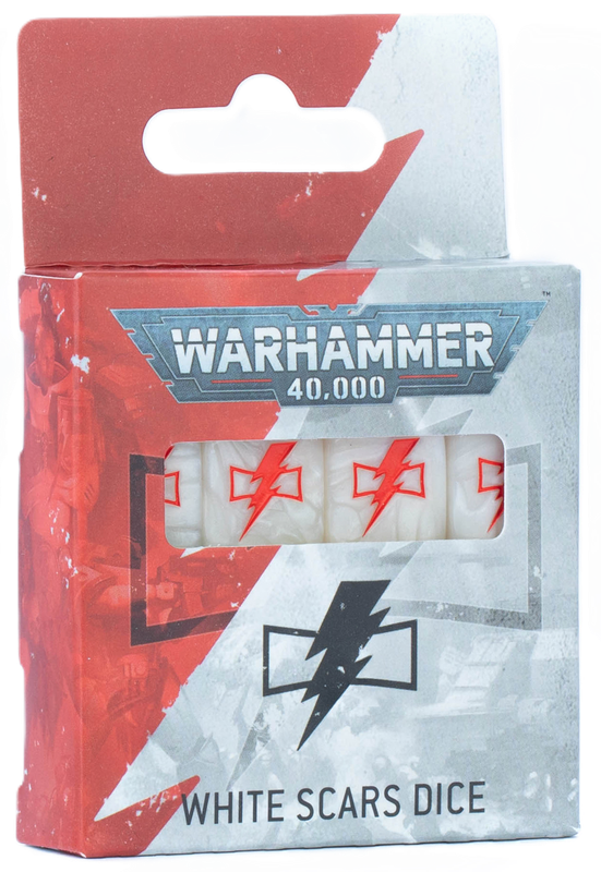 Warhammer 40000: White Scars Dice