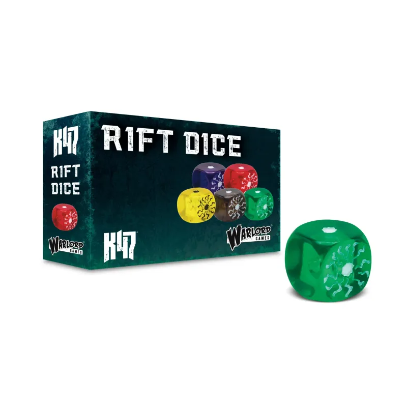 Konflikt '47 Rift Dice - Green Konflikt '47 Rift Dice - Green