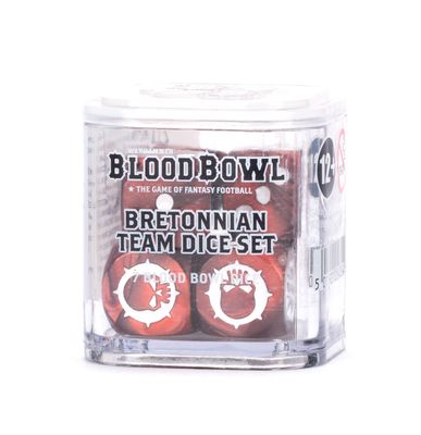 Blood Bowl: Bretonnian Team Dice Set Blood Bowl: Bretonnian Team Dice Set