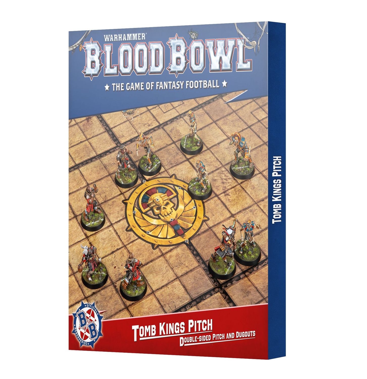 Blood Bowl: Tomb Kings Team Pitch & Dugouts Blood Bowl: Tomb Kings Team Pitch & Dugouts