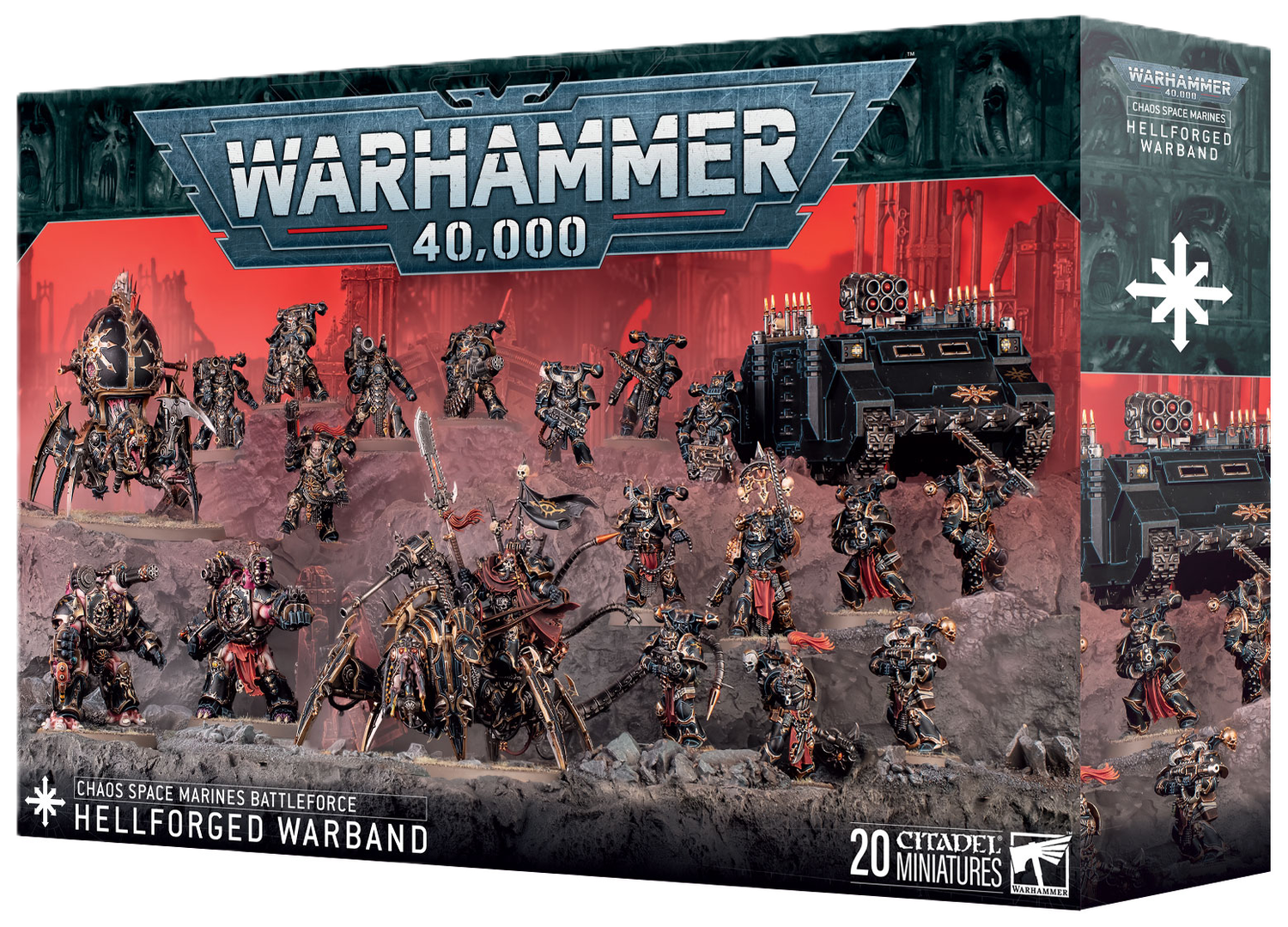 Chaos Space Marines: Hellforged Warband Battleforce Chaos Space Marines: Hellforged Warband Battleforce