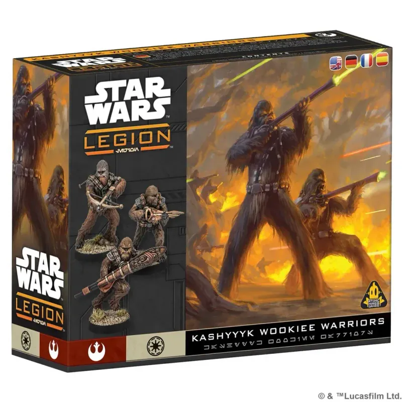 Kashyyyk Wookie Warriors Star Wars Legion Expansion
