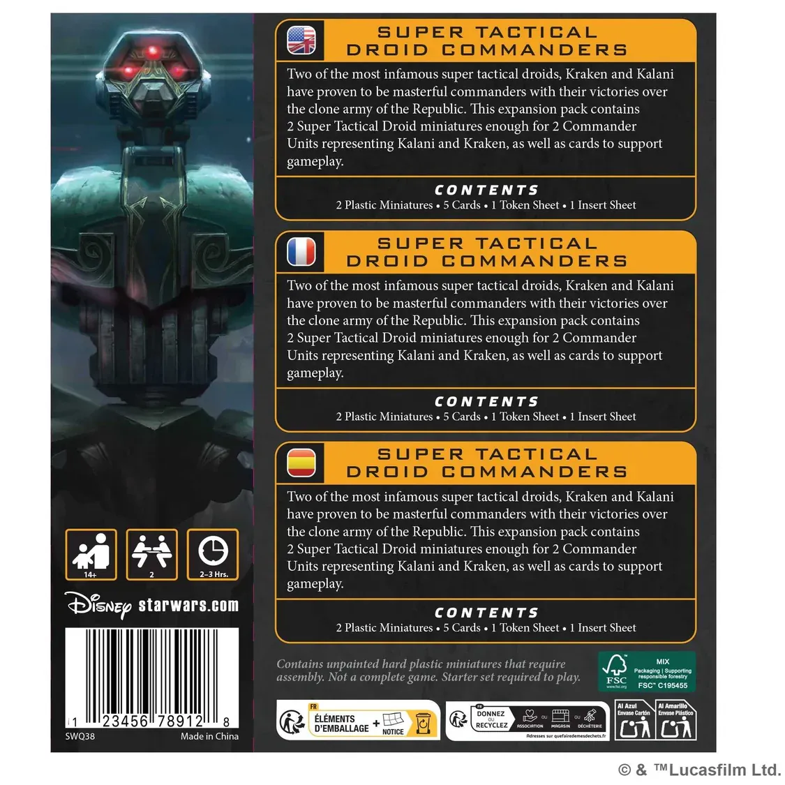 Star Wars Legion Super Tactical Droids