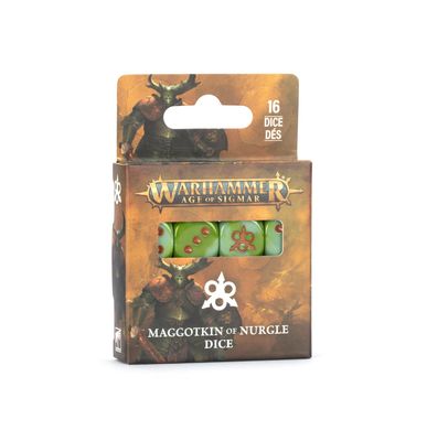 Age Of Sigmar: Maggotkin Of Nurgle Dice
