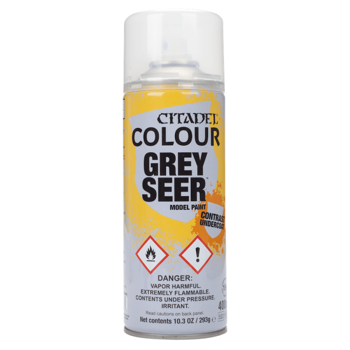 Grey Seer - Citadel Paints - Spray 400 ml (280g) Grey Seer - Citadel Paints - Spray 400 ml (280g)