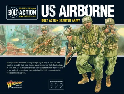 US Airborne Starter Army  - Bolt Action - Warlord Games