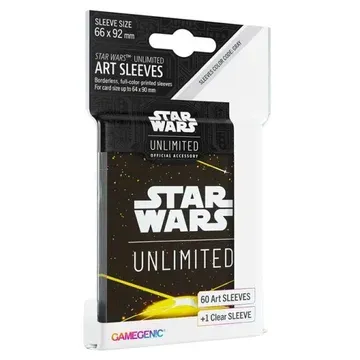 Gamegenic Star Wars Unlimited Art Sleeves - Space Yellow
