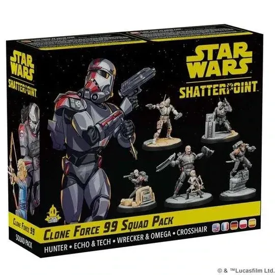 Clone Force 99 (Bad Batch Squad Pack) Star Wars Shatterpoint