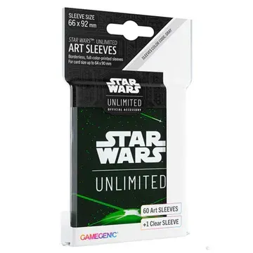 Gamegenic Star Wars: Unlimited Art Sleeves - Space Green Gamegenic Star Wars: Unlimited Art Sleeves - Space Green