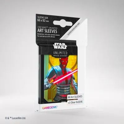 Gamegenic Star Wars: Unlimited Art Sleeves - Darth Maul Gamegenic Star Wars: Unlimited Art Sleeves - Darth Maul