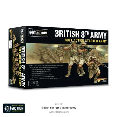 8th Army Starter Army - Bolt Action - Warlord Games