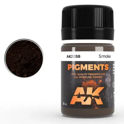 AK Pigments: Smoke 35Ml AK Pigments: Smoke 35Ml