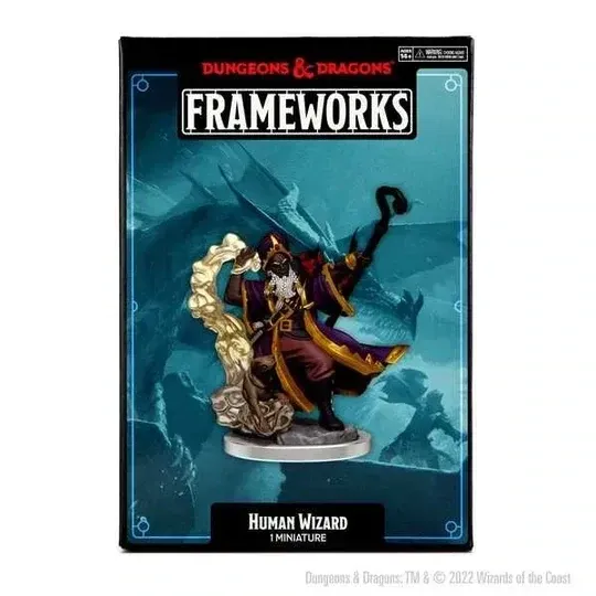 Human Wizard Male - D&D Frameworks (W1) Human Wizard Male - D&D Frameworks (W1)
