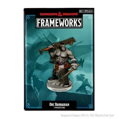 Orc Barbarian Male: D&D Frameworks (W1) Orc Barbarian Male: D&D Frameworks (W1)
