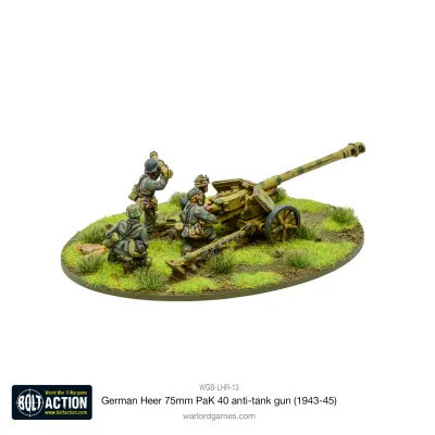 German Army Pak 40 Anti Tank Gun