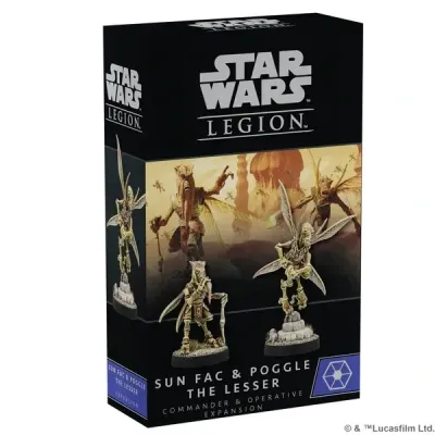 Sun Fac & Poggle the Lesser Commander Expansion Star Wars Legion Sun Fac & Poggle the Lesser Commander Expansion Star Wars Legion
