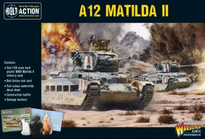 A12 Matilda II infantry tank - Warlord Games Bolt Action