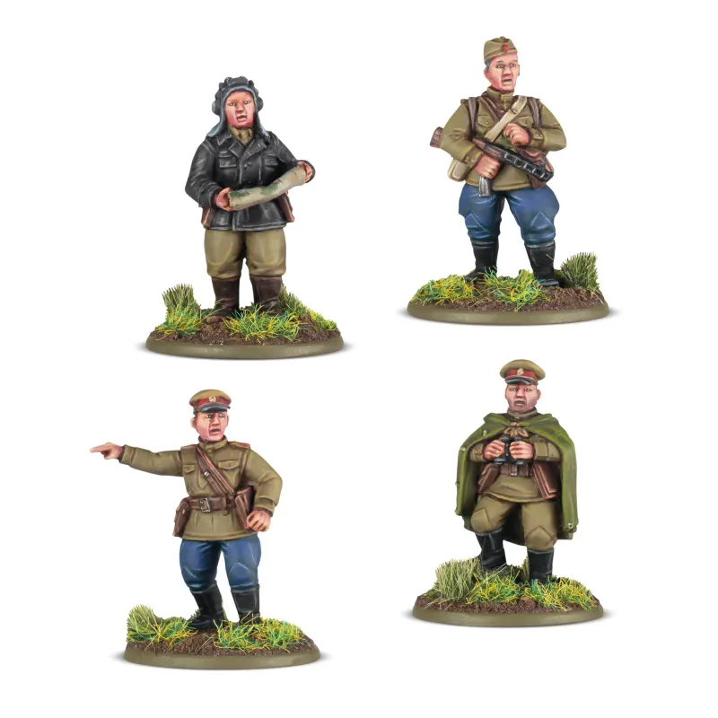 Soviet Platoon Commanders - Bolt Action Soviet Platoon Commanders - Bolt Action