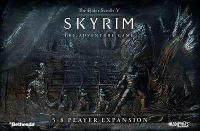 The Elder Scrolls: Skyrim - Adventure Board Game 5-8 Player Expansion