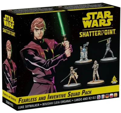 Star Wars Shatterpoint: Fearless and Inventive (Jedi Luke Skywalker Squad Pack) Star Wars Shatterpoint: Fearless and Inventive (Jedi Luke Skywalker Squad Pack)