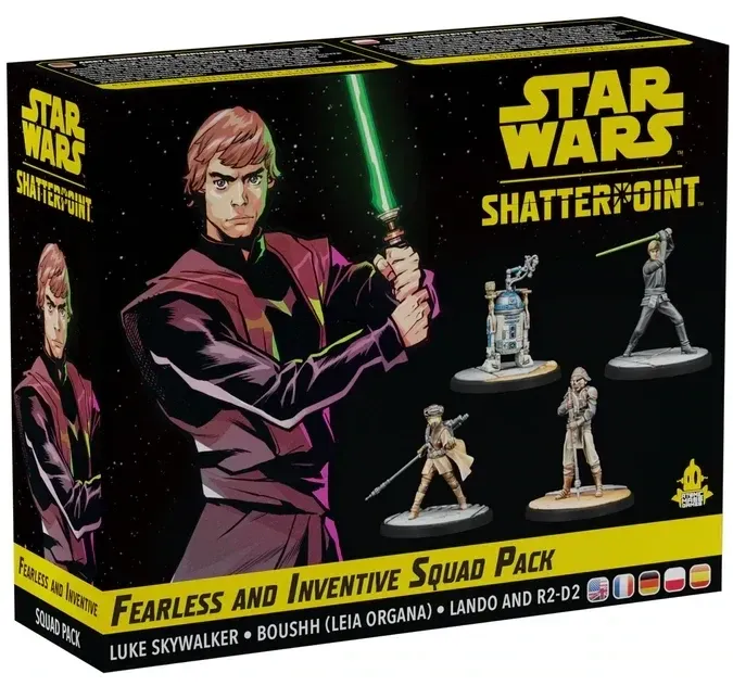 Star Wars Shatterpoint: Fearless and Inventive (Jedi Luke Skywalker Squad Pack)