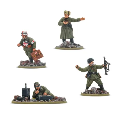 German Veteran Infantry HQ - Bolt Action German Veteran Infantry HQ - Bolt Action