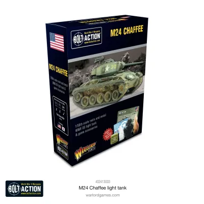 M24 Chaffee light tank - Warlord Games Bolt Action
