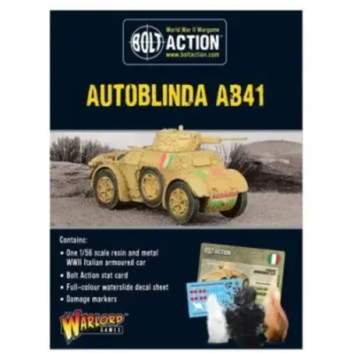 Autoblinda Ab41  - Warlord Bolt Action