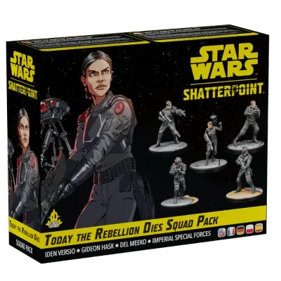 Today the Rebellion Dies Squad Pack: Star Wars: Shatterpoint Today the Rebellion Dies Squad Pack: Star Wars: Shatterpoint