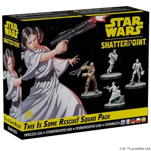 Star Wars: Shatterpoint – This is Some Rescue (Princess Leia Squad Pack)