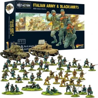 Italian Army & Blackshirts Starter Army - Warlord Games Bolt Action