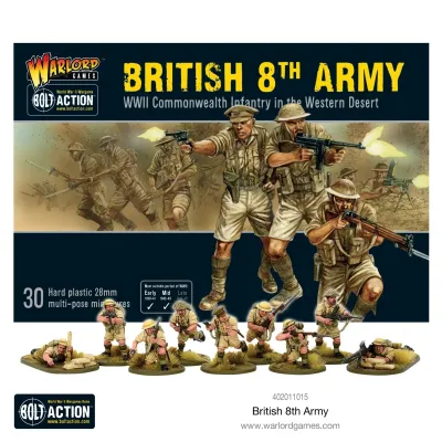 8th Army Infantry  - Warlord Games Bolt Action