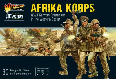 German Afrika Korps Infantry - Bolt action