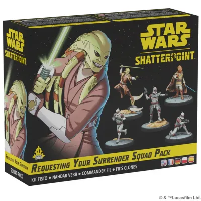 Star Wars: Shatterpoint – Requesting Your Surrender Squad Pack Star Wars: Shatterpoint – Requesting Your Surrender Squad Pack