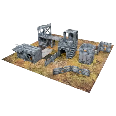 Deluxe Buildable 3D Terrain Set - Halo: Flashpoint