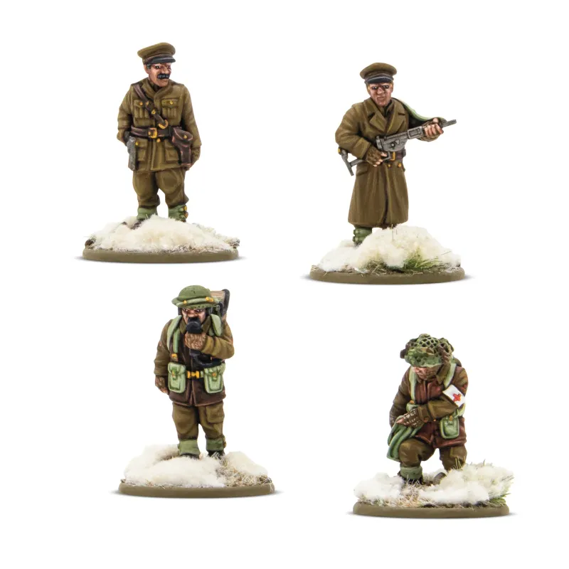 British & Canadian Infantry (Winter) HQ Bolt Action British & Canadian Infantry (Winter) HQ Bolt Action