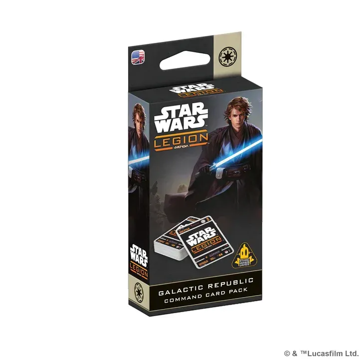 Star Wars Legion - Galactic Republic Command Card Pack