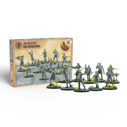 Fallout: Wasteland Warfare - Raiders: The Operators Fallout: Wasteland Warfare - Raiders: The Operators