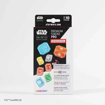 Gamegenic Star Wars: Unlimited - Premium Tokens Pro Expansion Pack