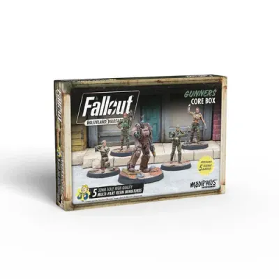 Fallout: Wasteland Warfare - Gunners: Core Box Fallout: Wasteland Warfare - Gunners: Core Box