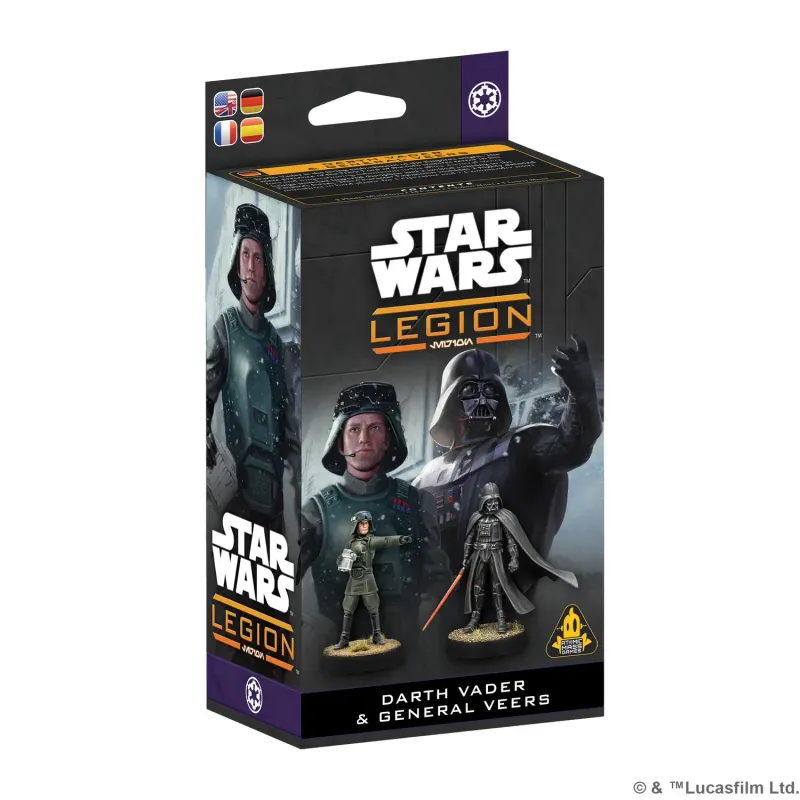 Star Wars Legion - Darth Vader & General Veers Character Expansion