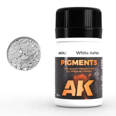 AK Pigments: White Ashes 35Ml AK Pigments: White Ashes 35Ml