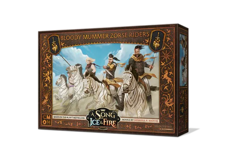 Bloody Mummer Zorse Riders: A Song of Ice and Fire Miniatures Game