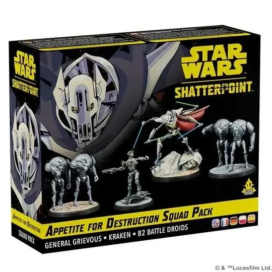 Appetite for Destruction (General Grievous Squad Pack): Star Wars Shatterpoint Appetite for Destruction (General Grievous Squad Pack): Star Wars Shatterpoint